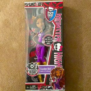 Music Festival Clawdeen Wolf Daughter of the Werewolf Mattel Monster High